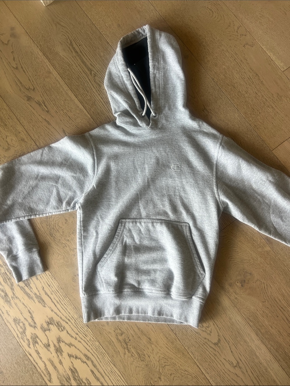 Champion light Gray Hoodie. Size XS.